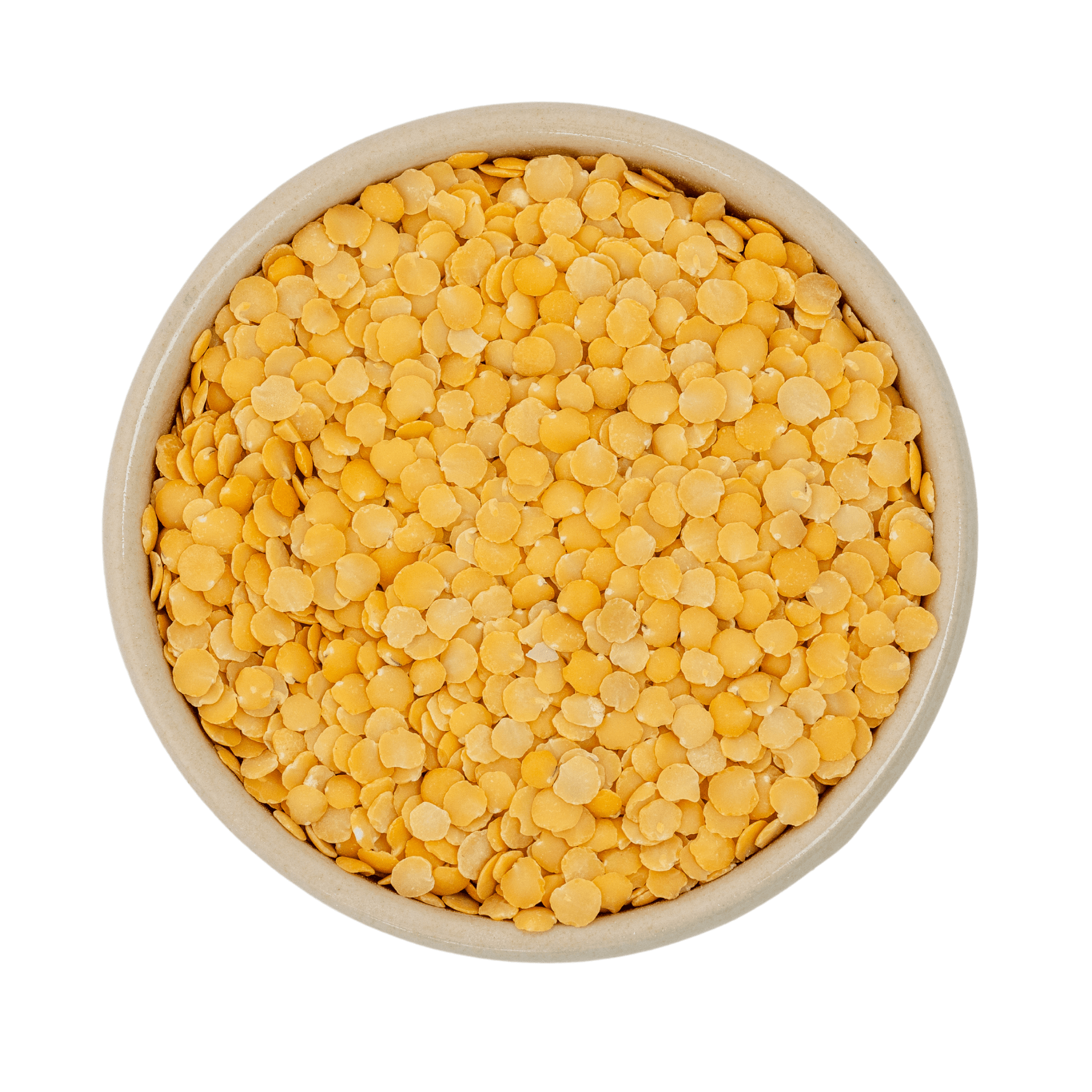 Lenticchie gialle sbucciate biologiche 25kg