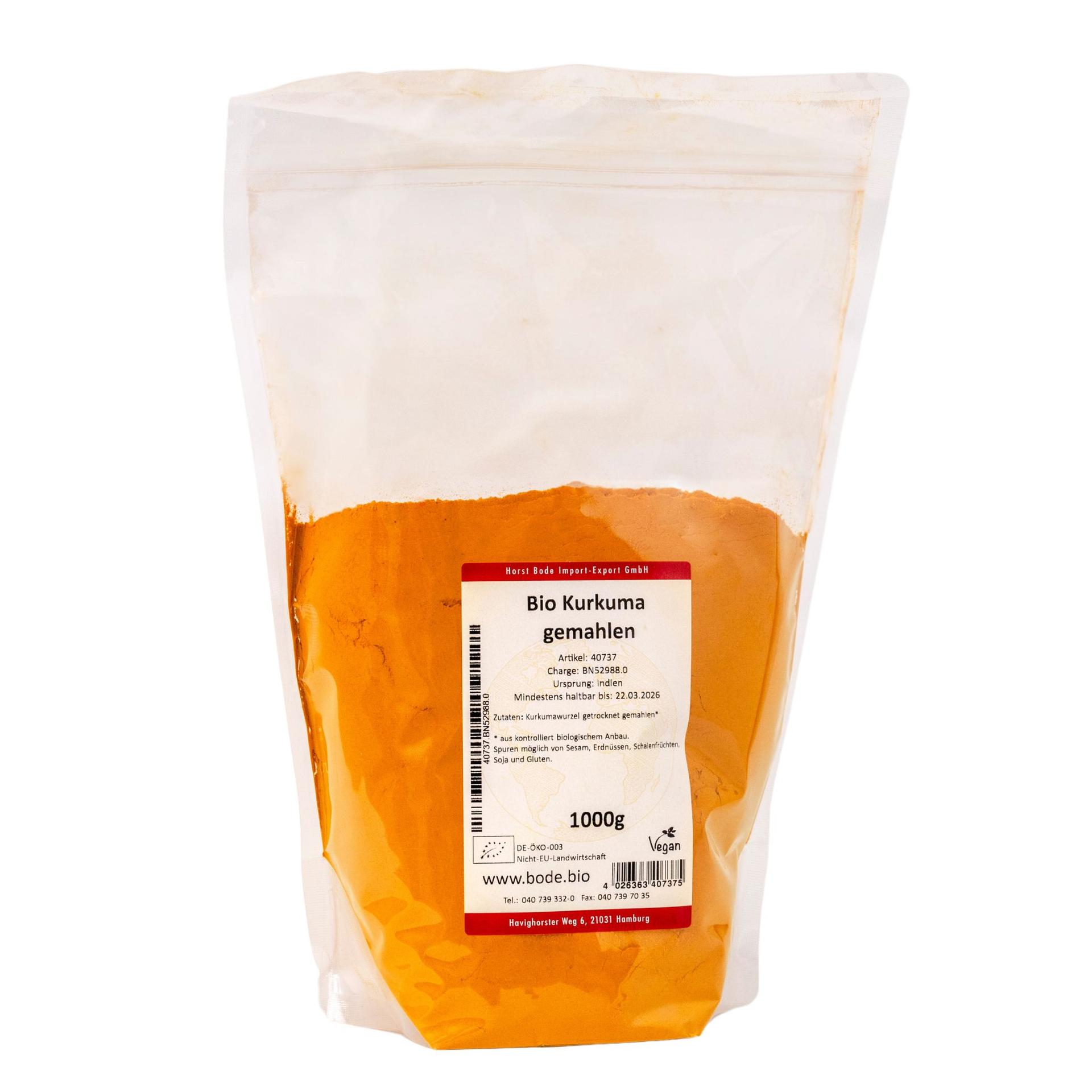 Curcuma in polvere bio 1kg