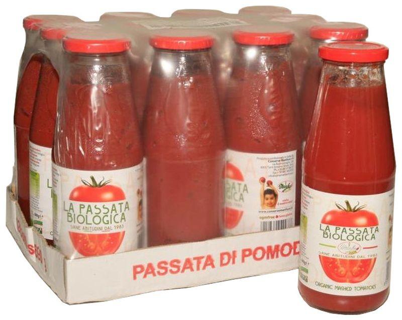 Passata di pomodoro bio 12x680g