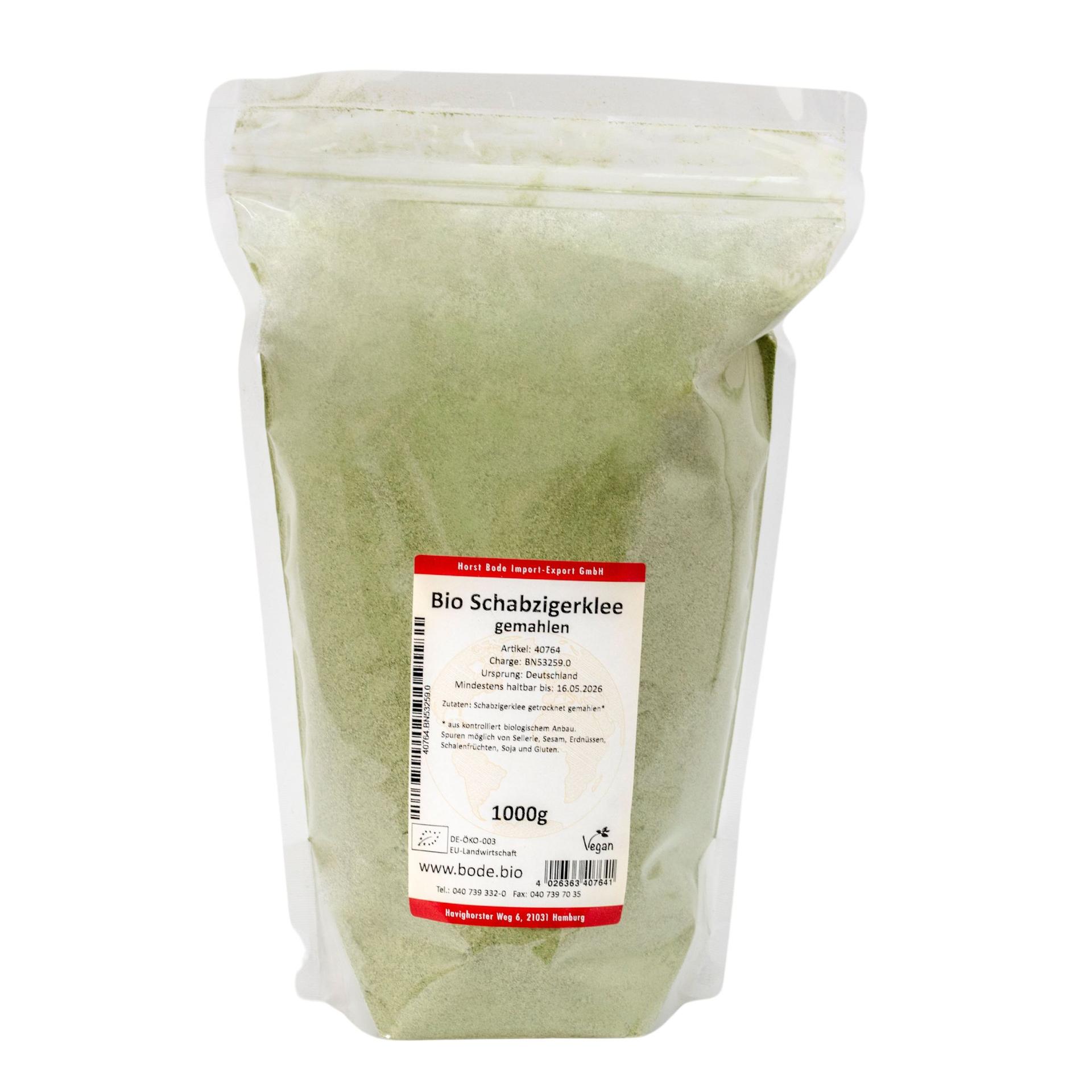 Schabzigerklee macinato bio 1kg