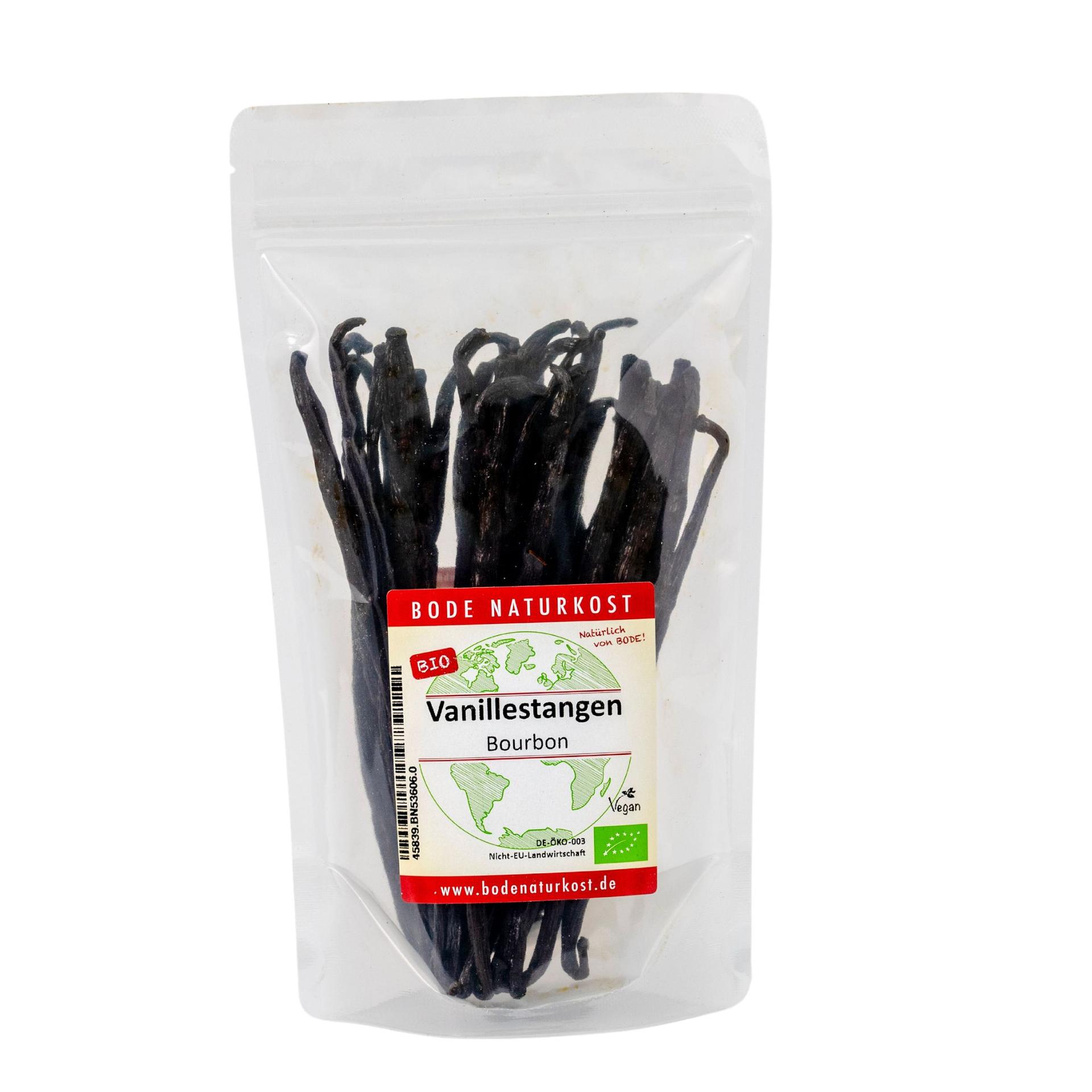 Bacche di vaniglia Bourbon (13-15cm) bio 100g