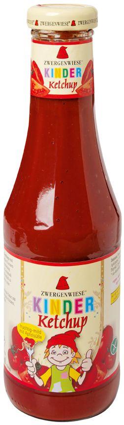 Ketchup per bambini con dolcificante di mele bio 6x500ml - Zwergenwiese