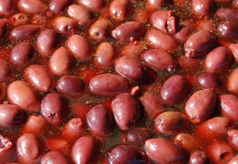 Olive nere denocciolate in salamoia Bio, Füllmenge 5,5 kg ATG 3,0 kg