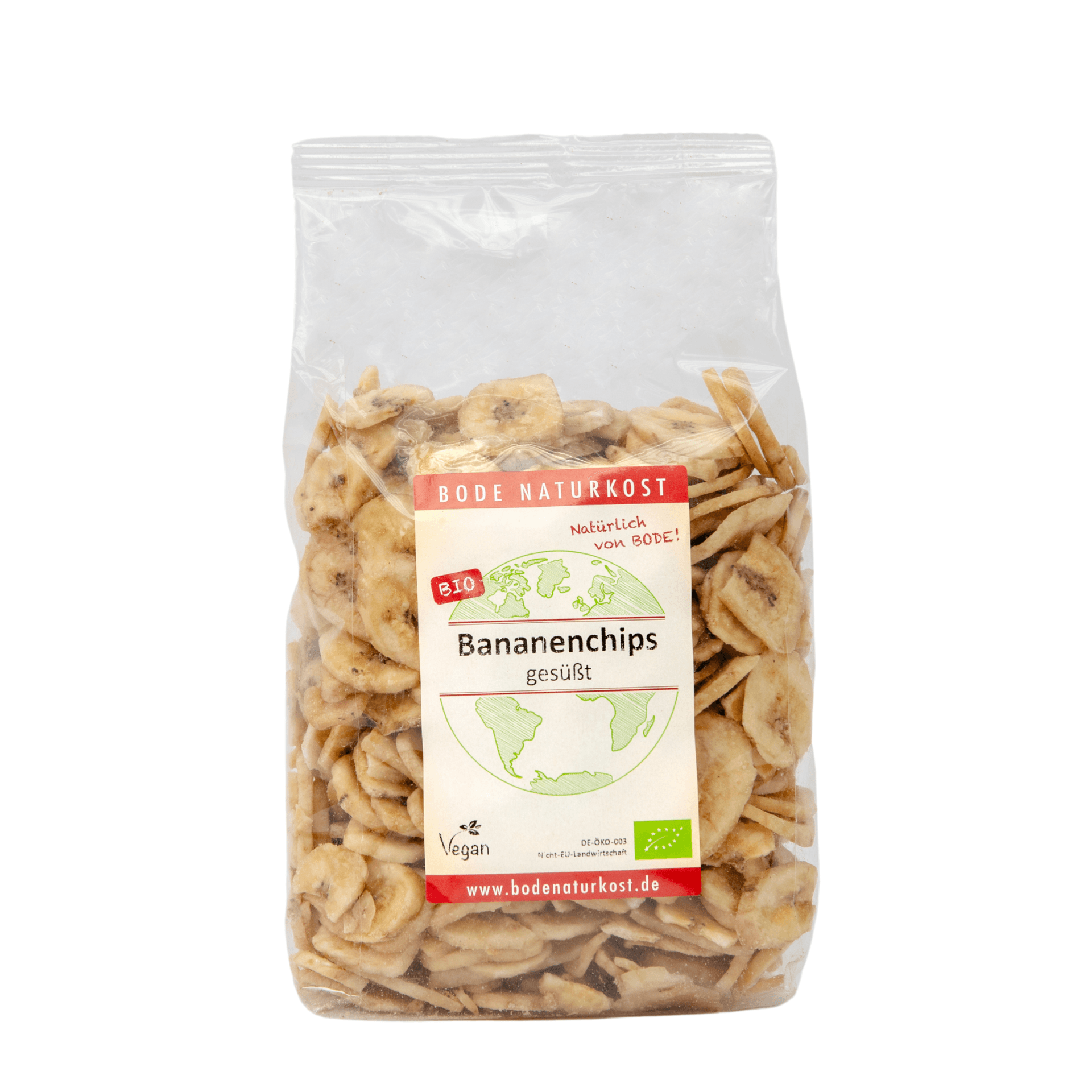 Chips di banana dolci bio 6x500g