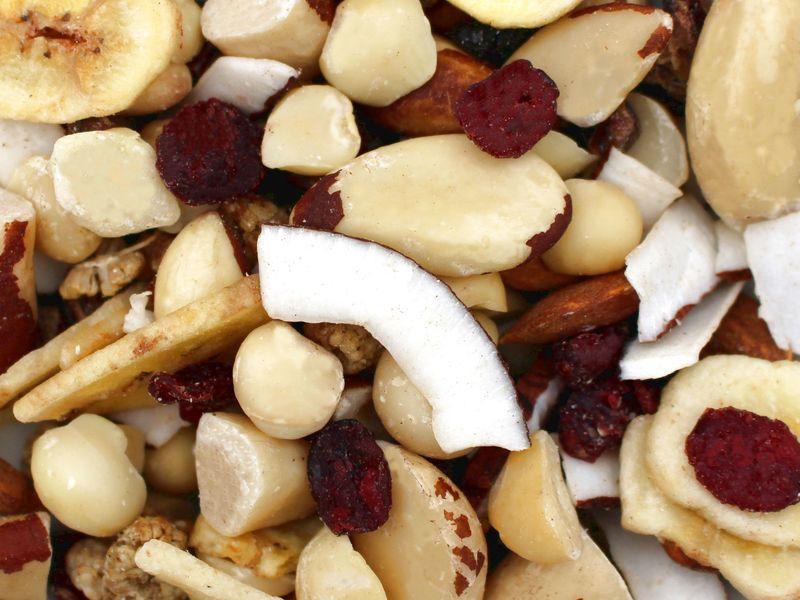 Vita di lusso - Mix di frutta e noci Macadamia Bio - senza uvetta - 12.50kg