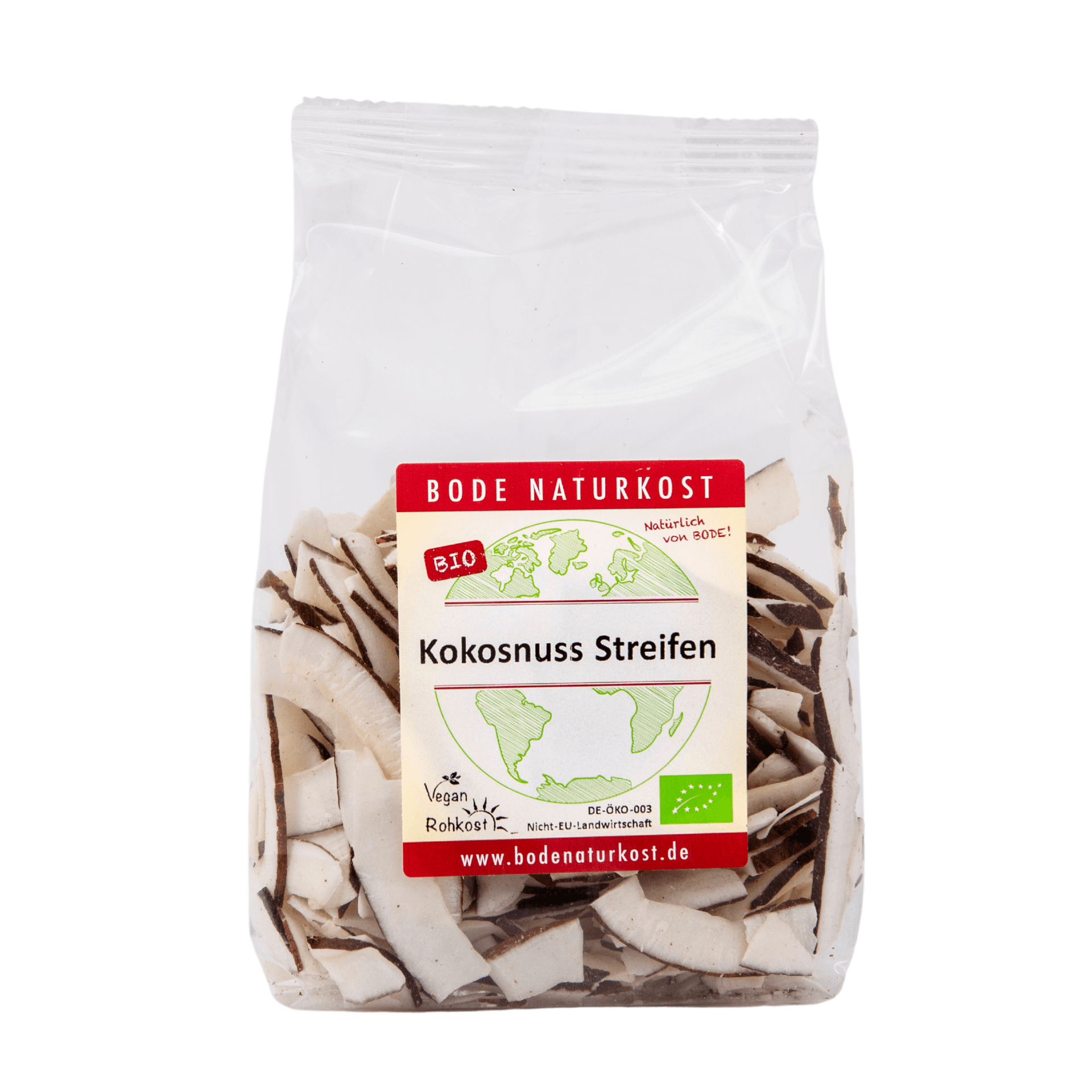 Strisce di cocco (smile) Cibo crudo Bio 6x150g