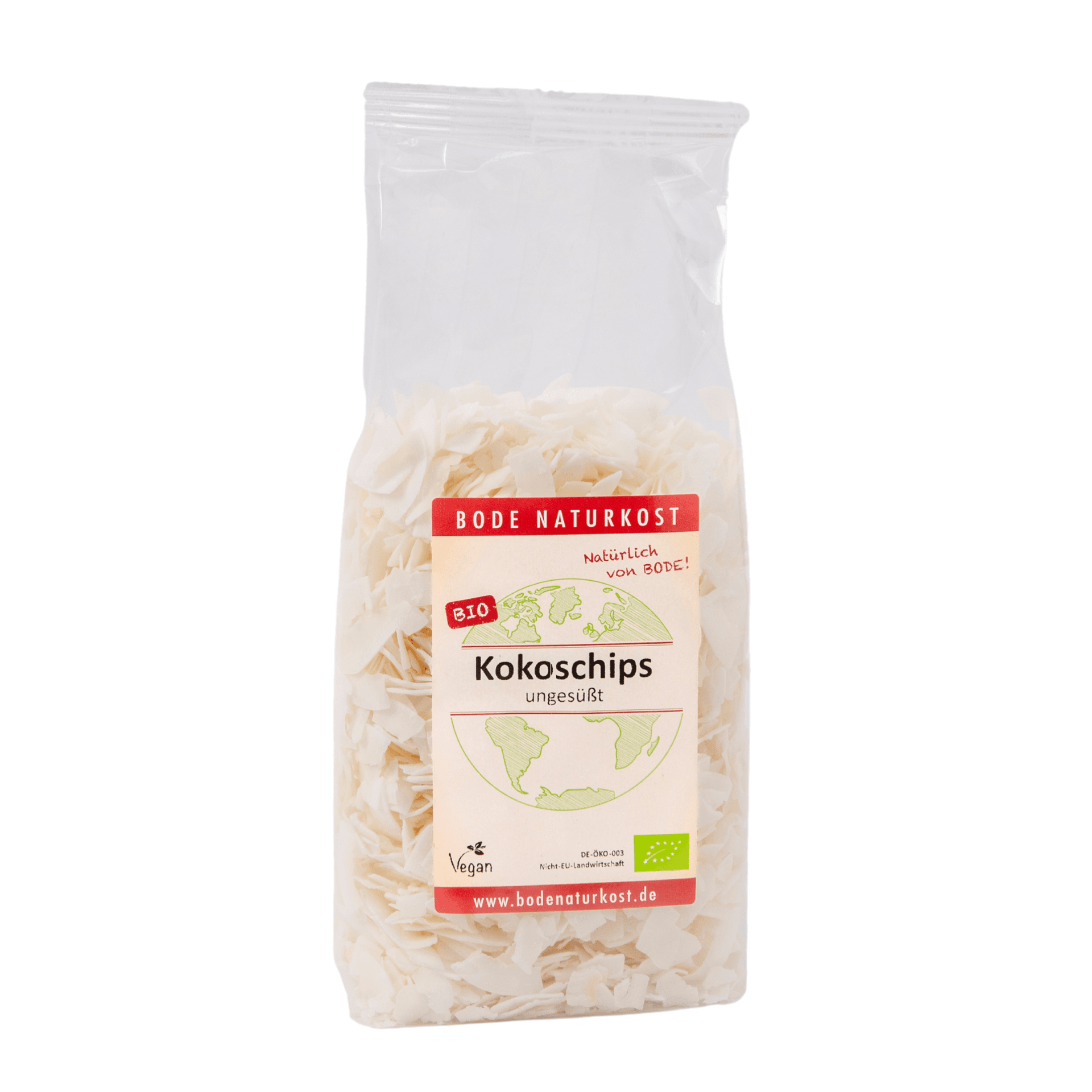 Chips di cocco crudi non zuccherati bio 6x250g