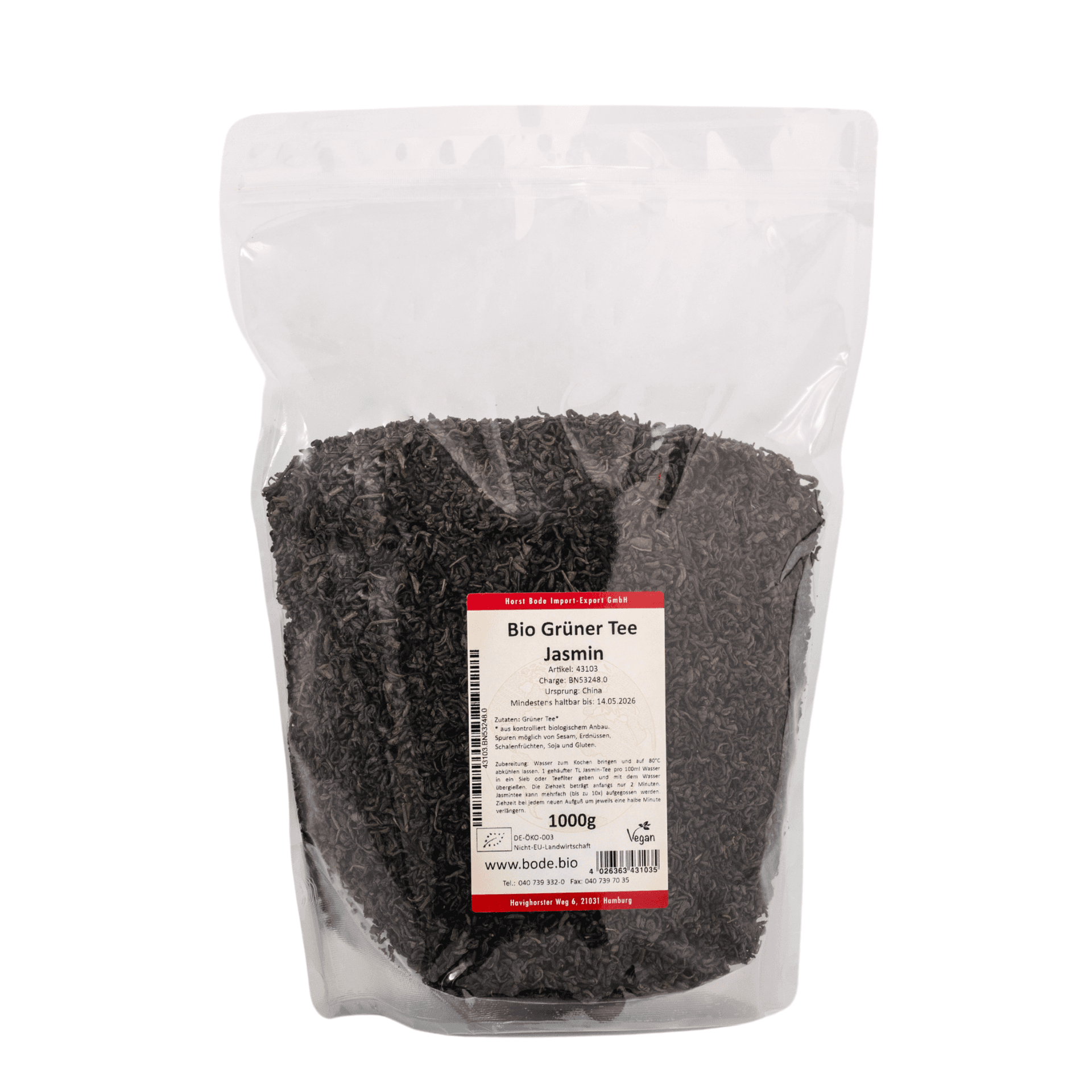 Tè al Gelsomino Biologico 1kg