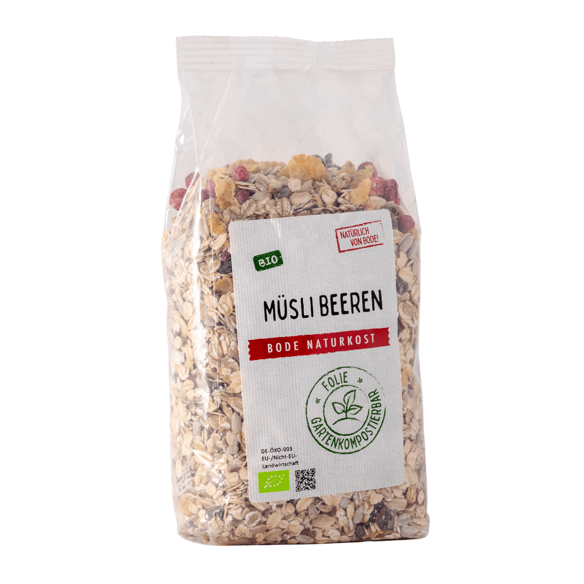 Muesli Bio Bacche - Sacchetto compostabile 6x500g