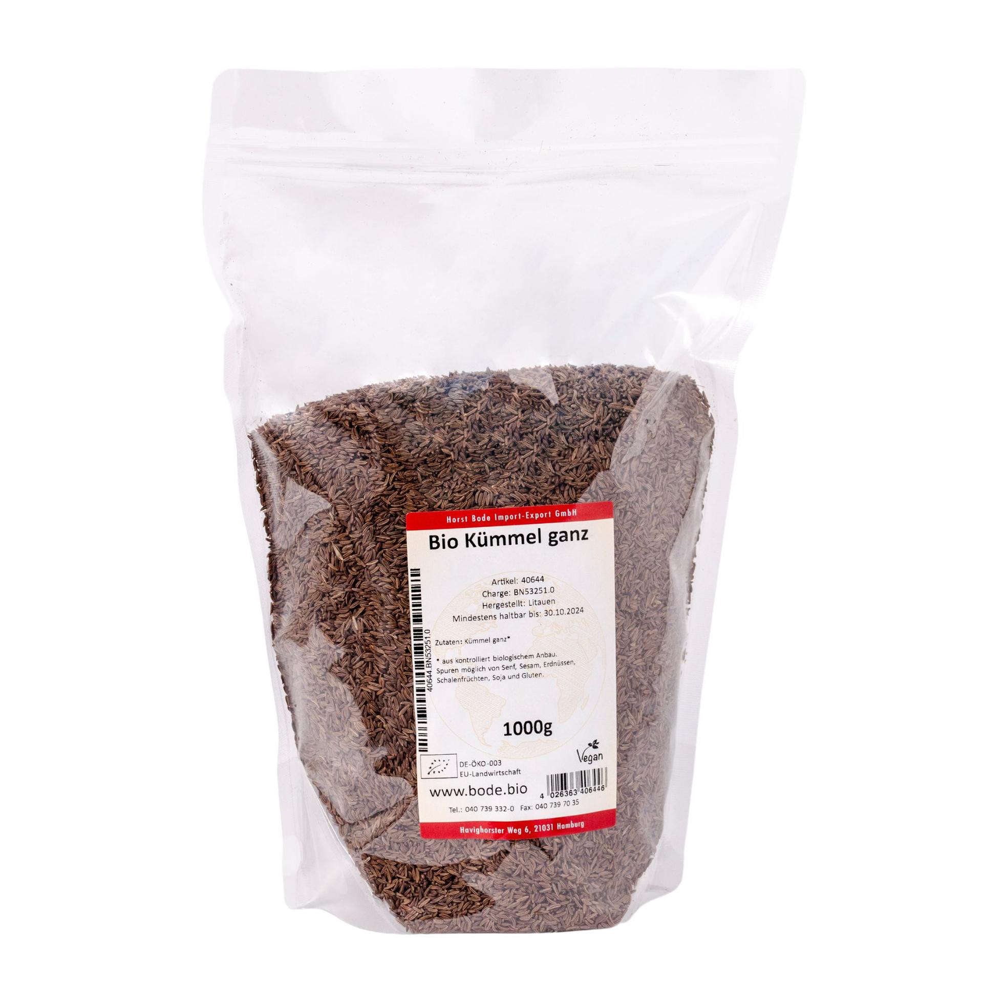 Cumino intero biologico 1kg