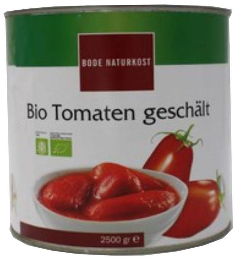 Pomodori pelati bio lattina da 2,5kg, ATG 1,5kg