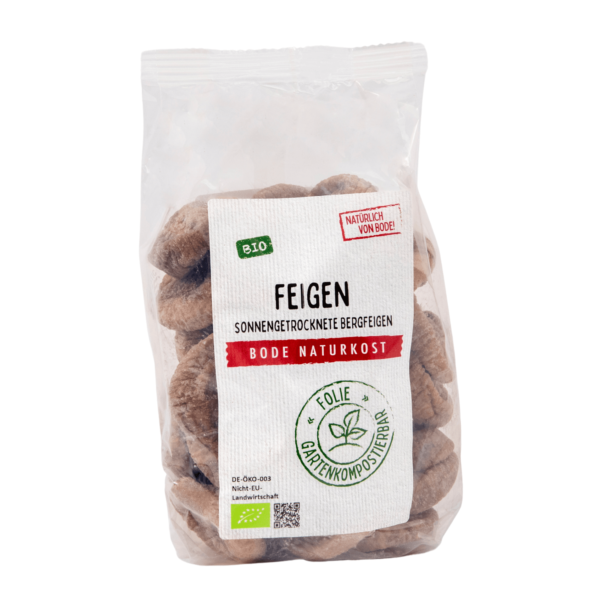 Fichi biologici, sacchetto compostabile da giardino 6x500g
