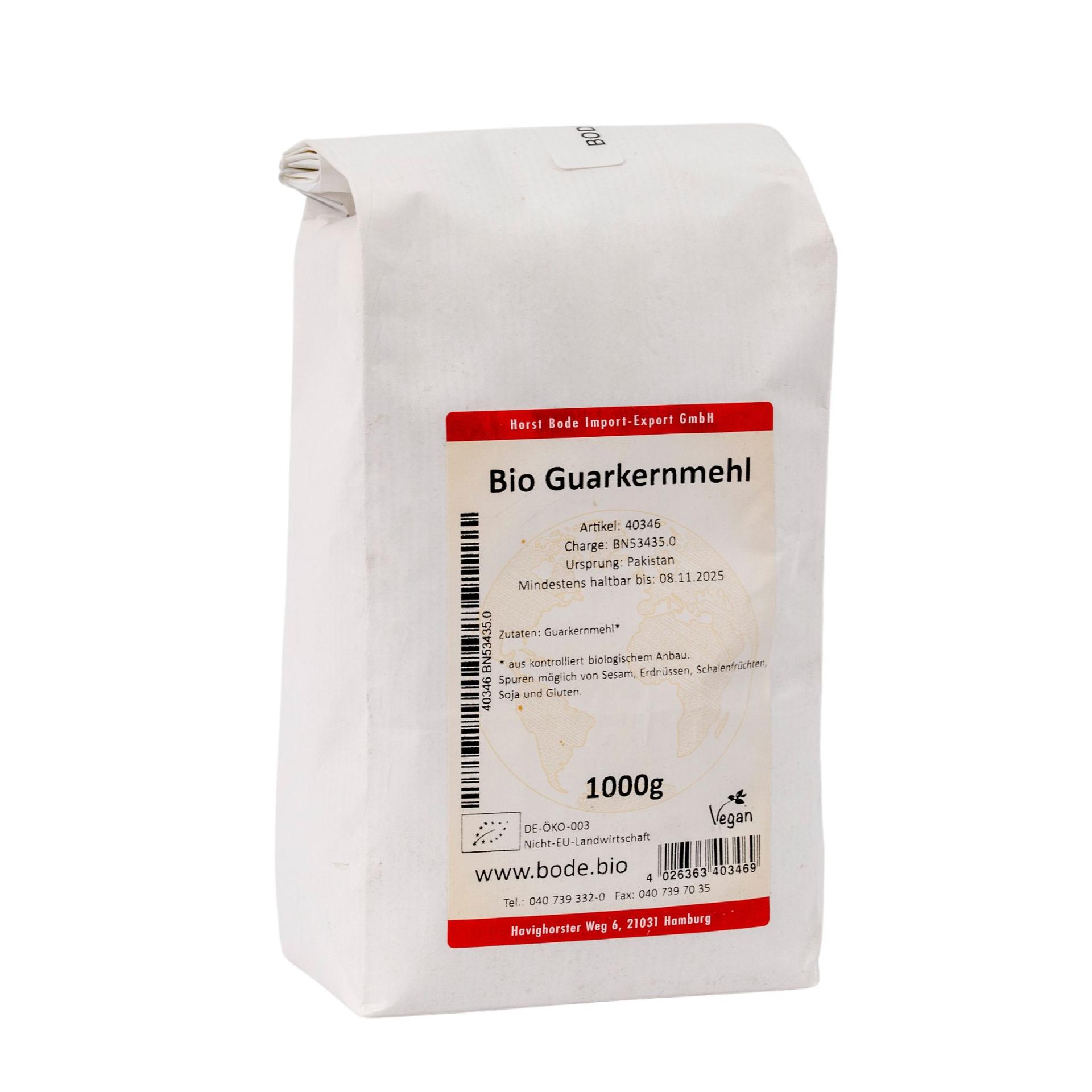 Farina di semi di guar biologica 1kg
