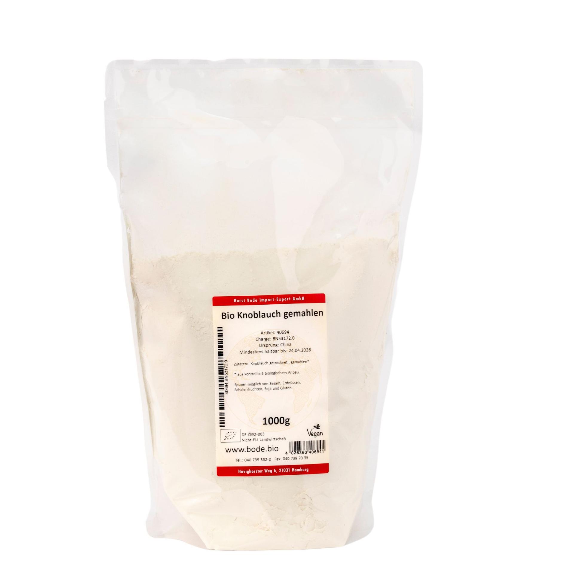 Aglio in polvere biologico 1 kg