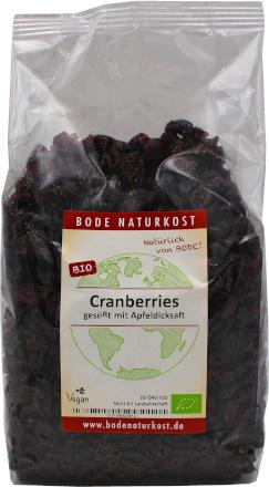 Mirtilli rossi dolcificati con succo di mela concentrato bio 1kg