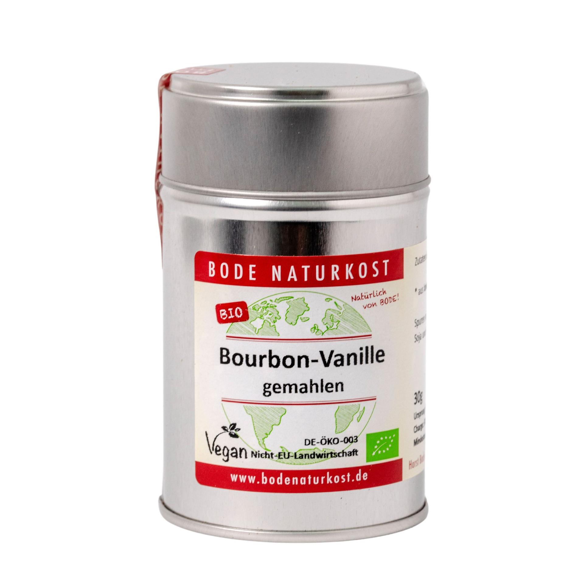Vaniglia Bourbon macinata bio 6x30g