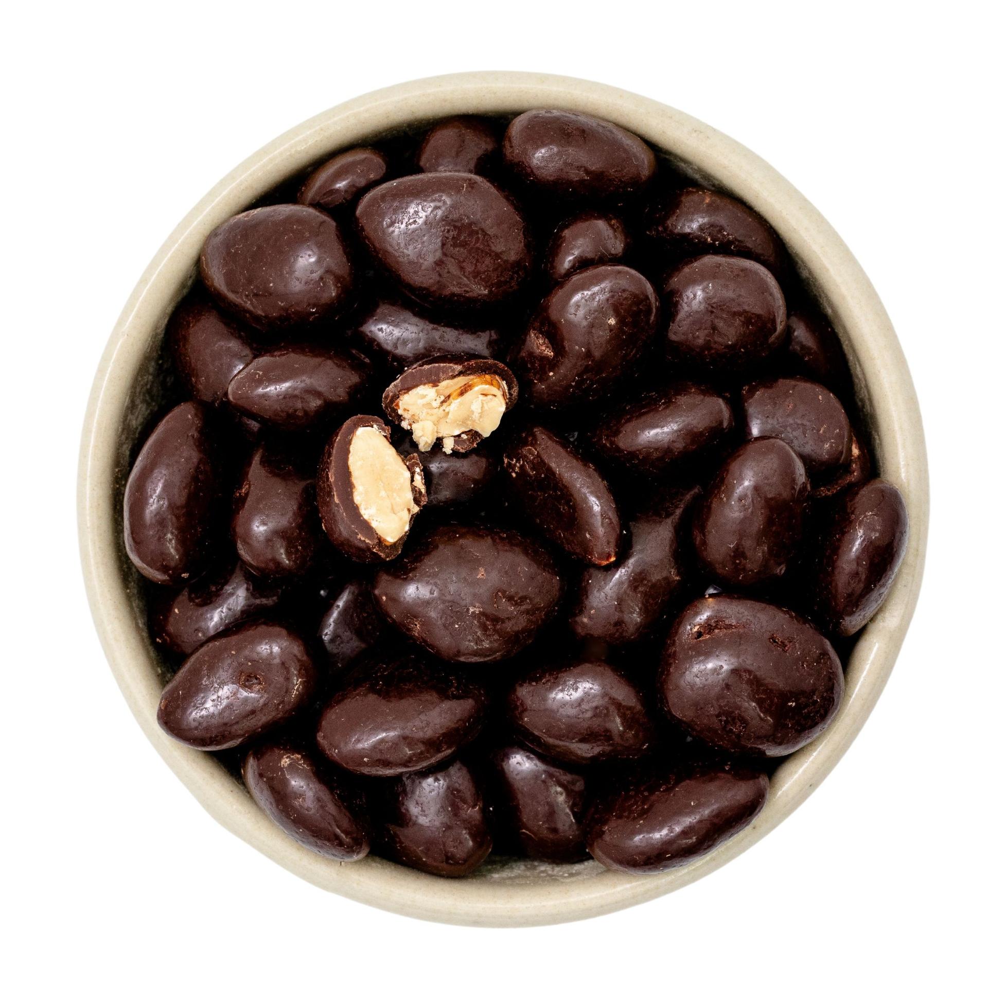 Mandorle tostate in cioccolato fondente Biologico Fairtrade 10kg