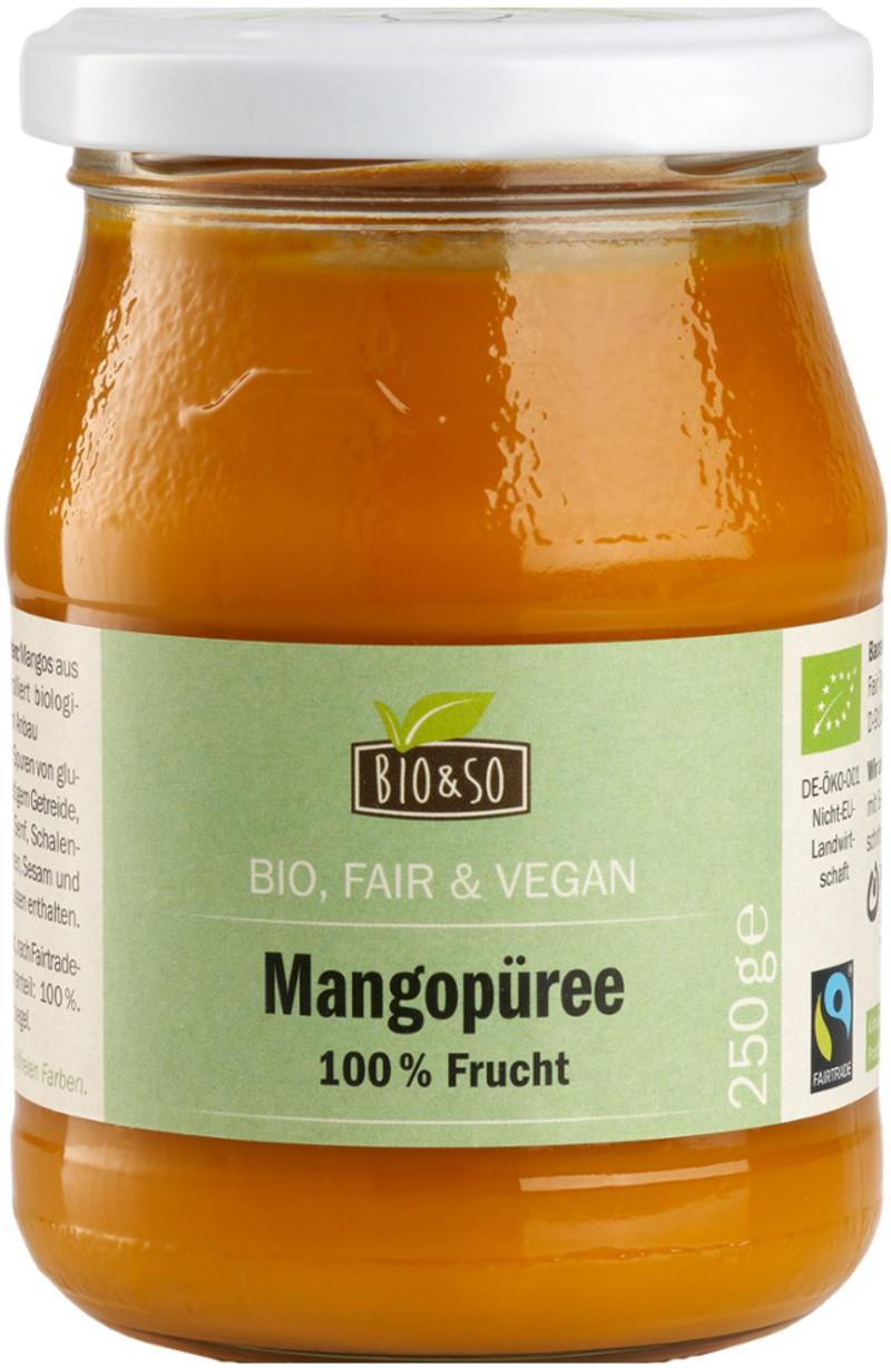 Purea di mango biologica Bio&So 6x250g