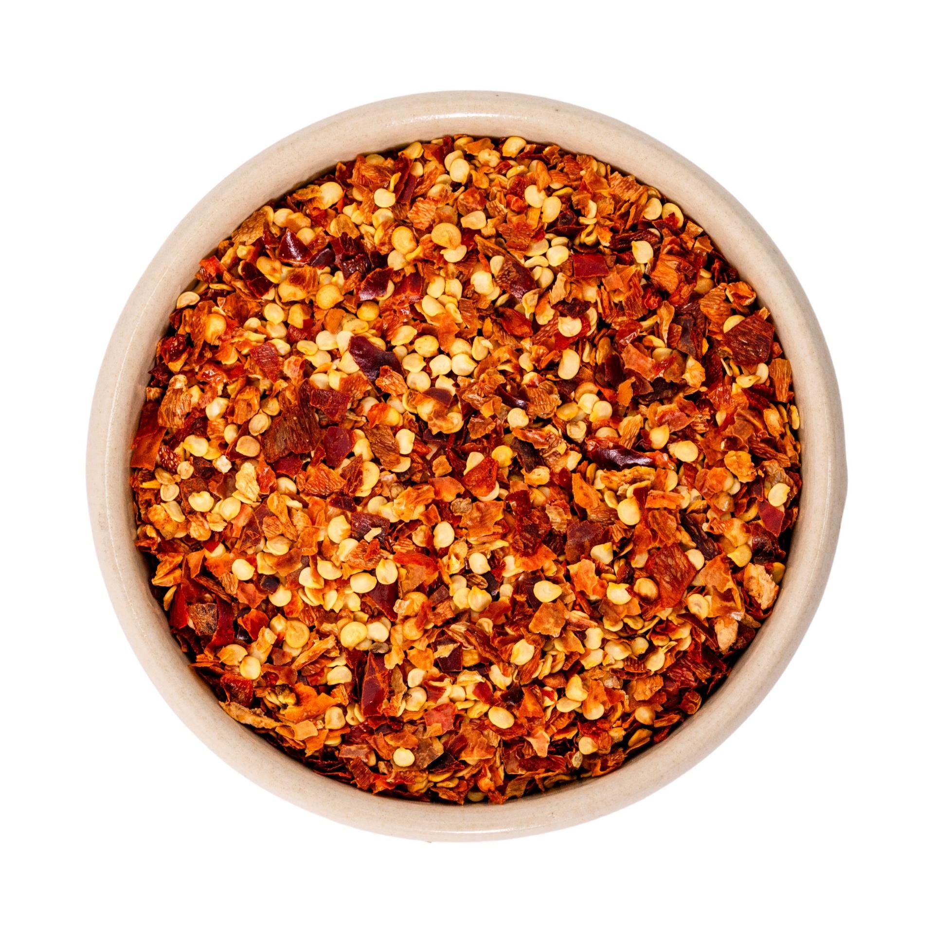 Pepe di peperoncino tritato con semi bio 20kg