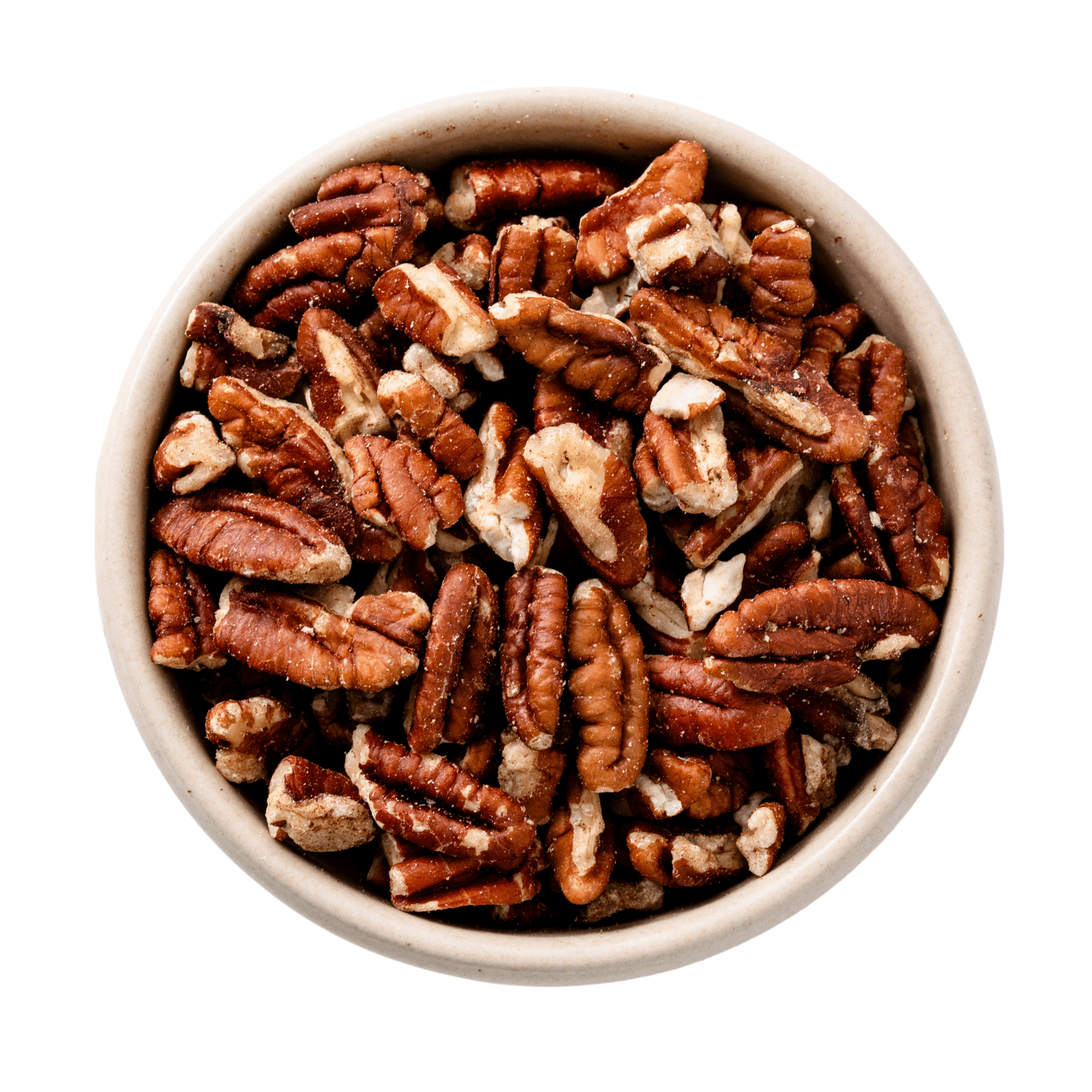Frammenti di noci pecan biologiche 13.61kg