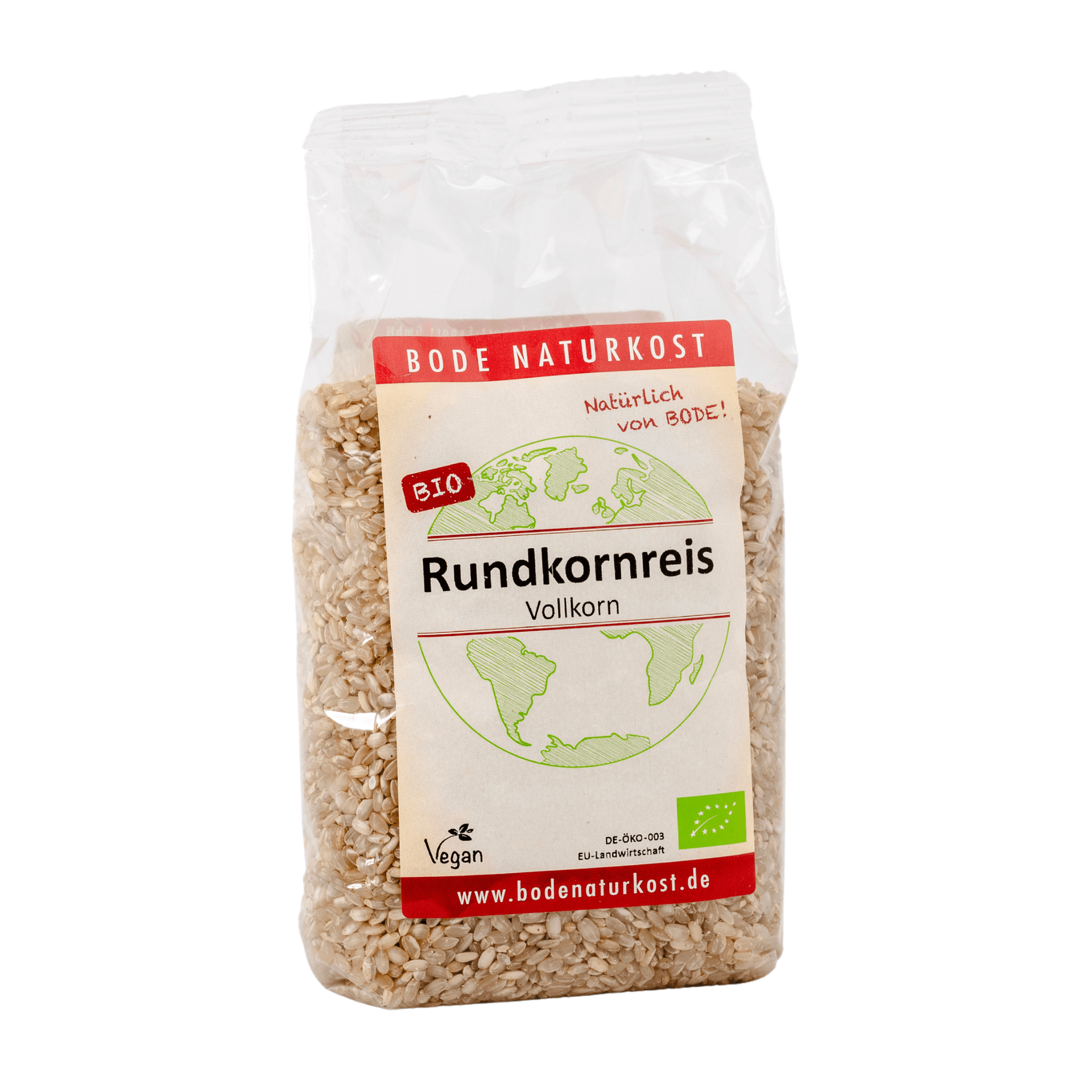 Riso integrale a grani tondi Biologico 6x500g