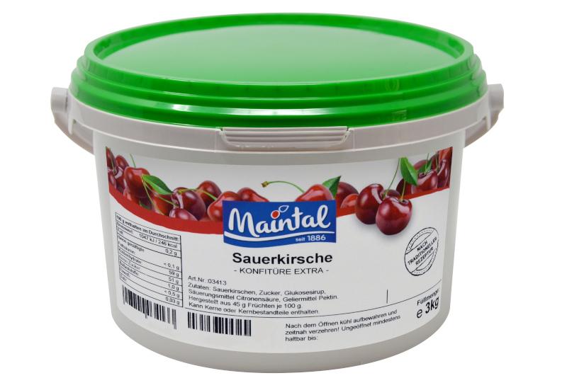Confettura di Visciole Bio Maintal 3kg con Zucchero Bio Tedesco