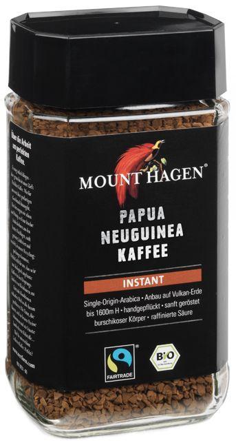 Caffè Instant Biologico Single Origin Papua Nuova Guinea Fairtrade Mount Hagen 6x100g